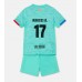 Barcelona Marcos Alonso #17 Dětské Oblečení 3rd Dres 2023-24 Krátkým Rukávem (+ trenýrky)